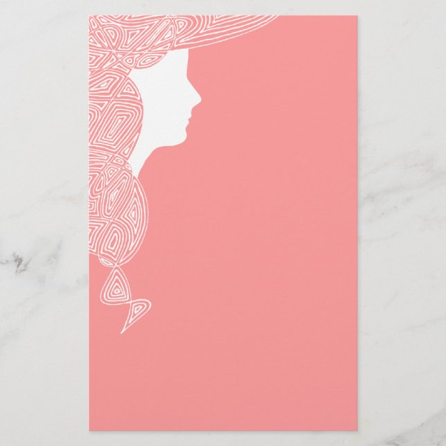 Papeterie Madame dans le rose (Devant)
