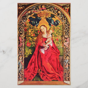 PAPETERIE MADONNA DE LA TONNELLE DE ROSE