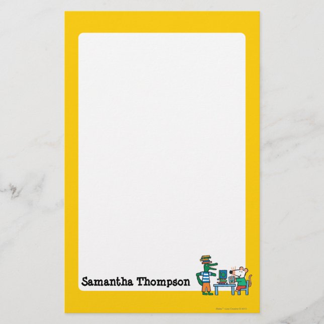 Papeterie Maisy et les amis apprécient la bibliothèque (Devant)