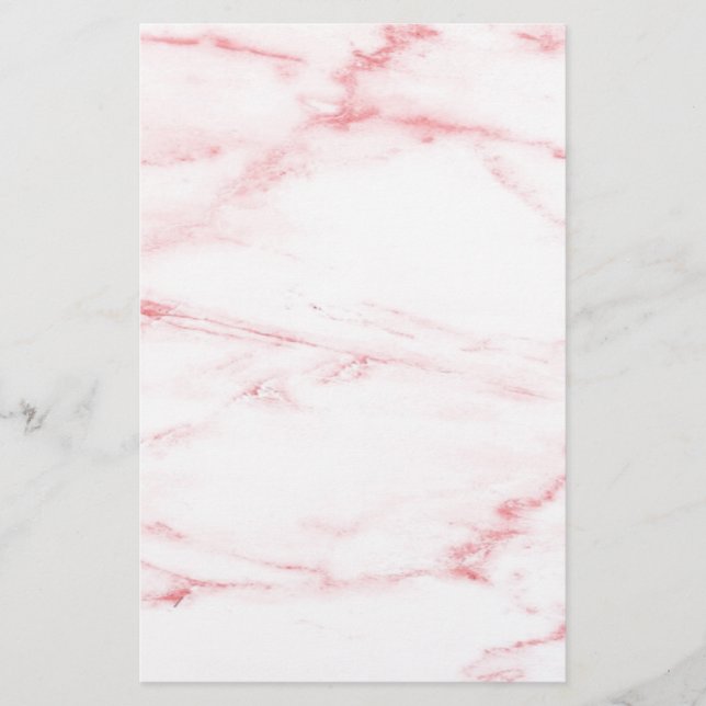Papeterie Marbre rose classique (Devant)
