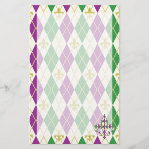 Papeterie Mardi Gras Jacquard