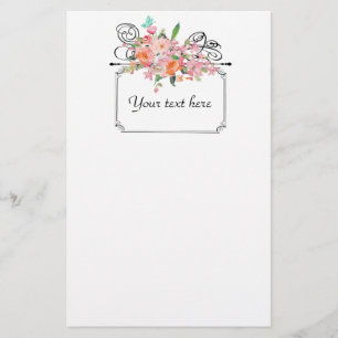 Papeterie mariage à la penderie florale victorienne