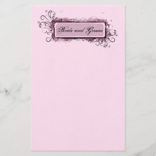 Papeterie Mariage Abstrait rose