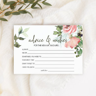 Papeterie Mariage de conseils floraux à l'oeillet et à l'écl