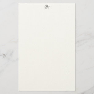 Papeterie Marie Antoinette - Royal Monogram - Shabby chic