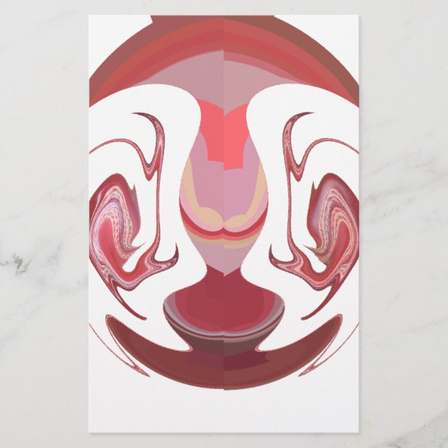 Papeterie Maroon Majesty : Rustic Radiance Texté Africain (Devant)