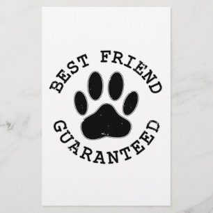 Papeterie Meilleur Ami Garanti De Chien En Perte