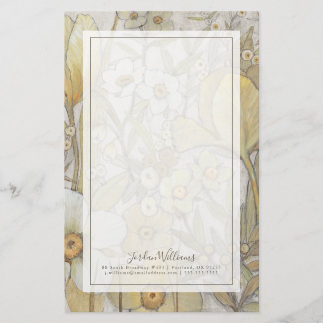 Papeterie Mélange floral (Devant)