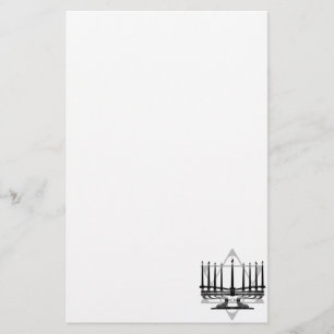 Papeterie Menorah et étoile