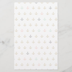 Papeterie Mini Motif Ancre