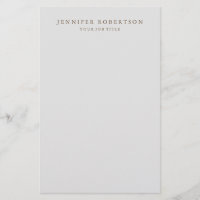 Minimaliste Customisé personnalisé classique