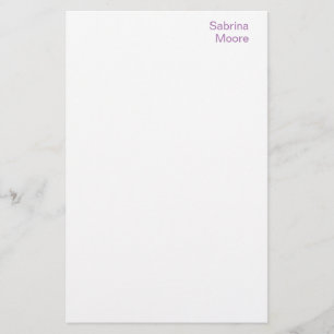 Papeterie Minimaliste Moderne Simple Professionnel