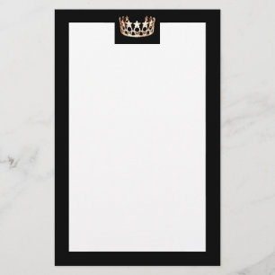 Papeterie Miss USA State style Crown Stationery