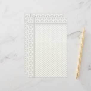 Papeterie Modèle de Keffiyeh symbole de la résistance palest