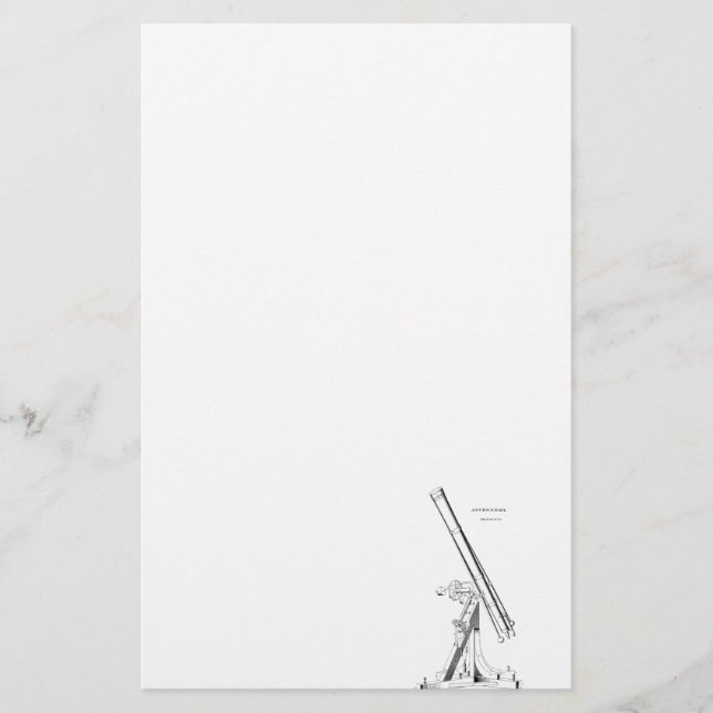 Papeterie Modèle vintage d'astronomie d'antiquité de (Devant)