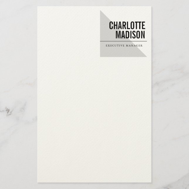 Papeterie Modern Simple Trendy Minimalist Plain (Devant)
