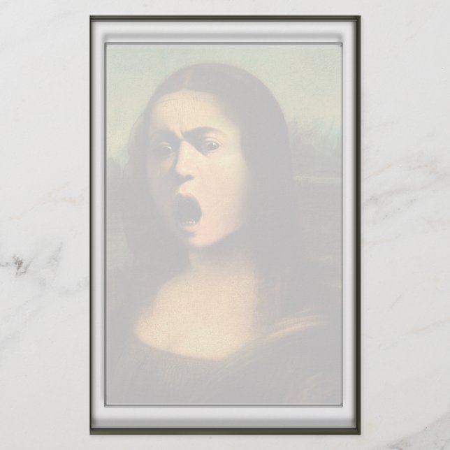 Papeterie Mona Lisa du Caravaggio (Devant)