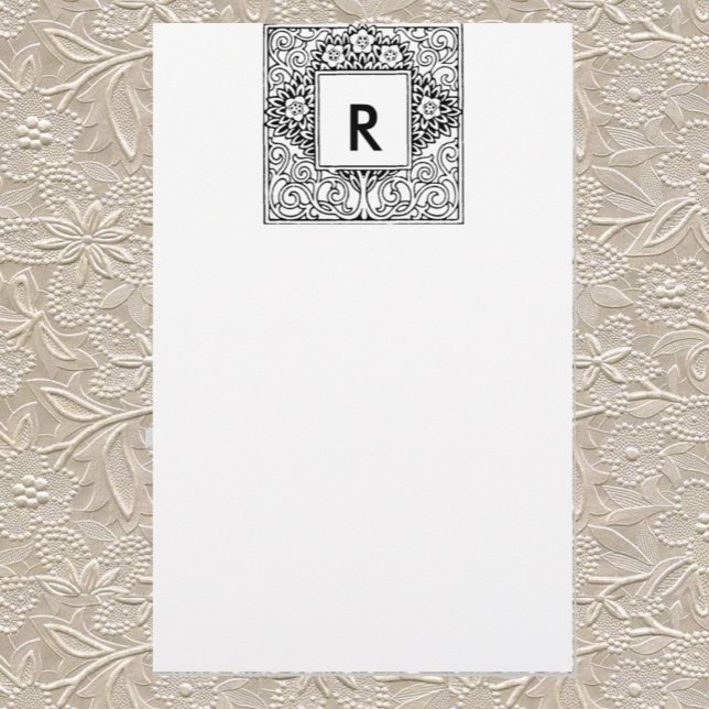 Papeterie Monogramme fixe (Créateur téléchargé)