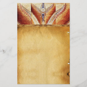 Papeterie MOSAIC ANGEL Parchemin Brown