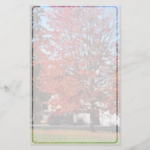 Papeterie Moteur incendie par poste incendie en automne