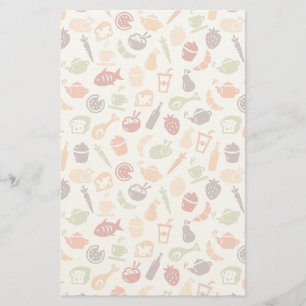 Papeterie Motif alimentaire