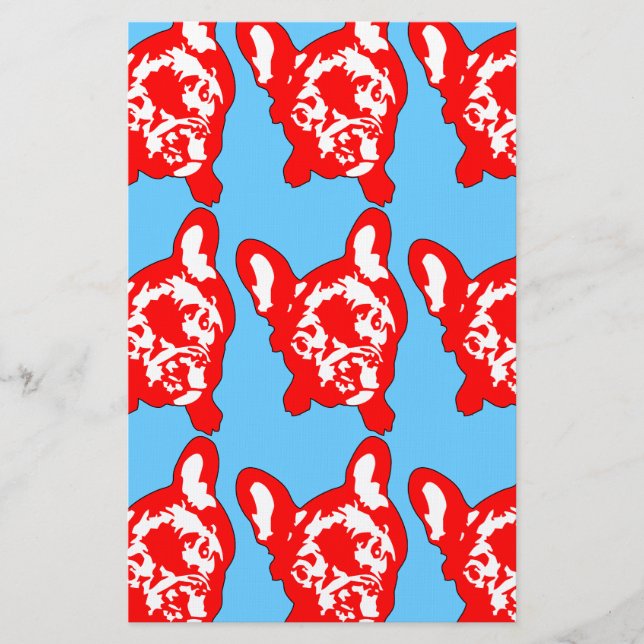 Papeterie Motif Bulldog (Devant)