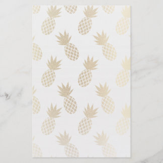 Papeterie Motif d'ananas