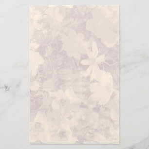 Papeterie Motif de camouflage de fleur et de feuille sur le