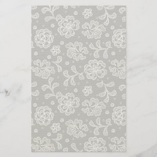 Papeterie Motif en dentelle 1