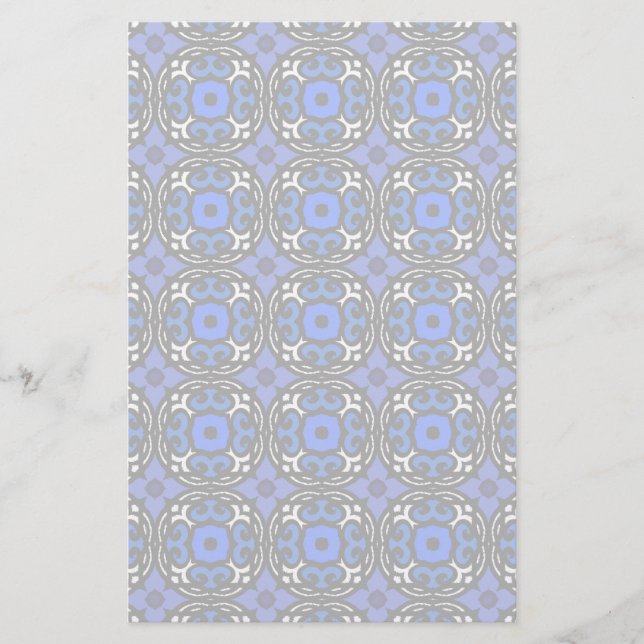 Papeterie Motif ethnique avec des motifs turcs (Devant)