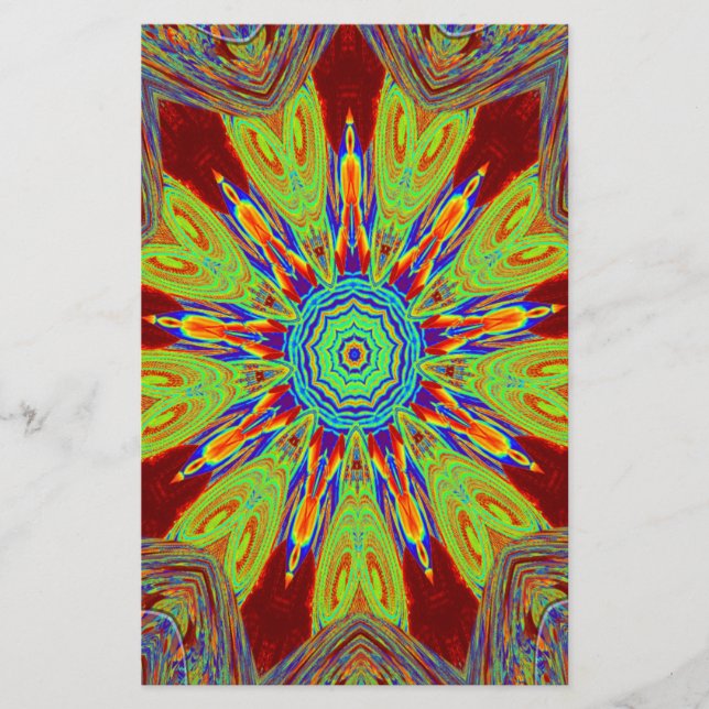 Papeterie Motif ethnique d'Asie africaine (Devant)