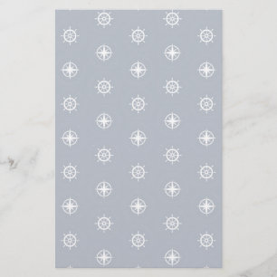 Papeterie Motif maritime d'outil