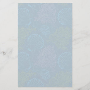 Papeterie Motif maritime vintage