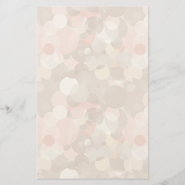 Papeterie Motif simple - cercles (Devant)