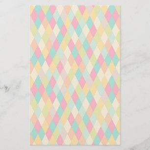 Papeterie Motif vintage Arlequin
