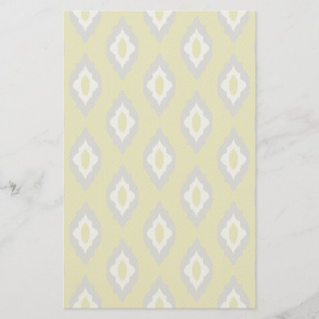 Papeterie Motif vintage d'Ikat (Devant)