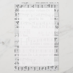 Papeterie Musique stationnaire