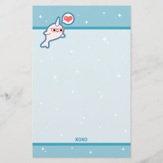Papeterie Narwhal nerd mignon