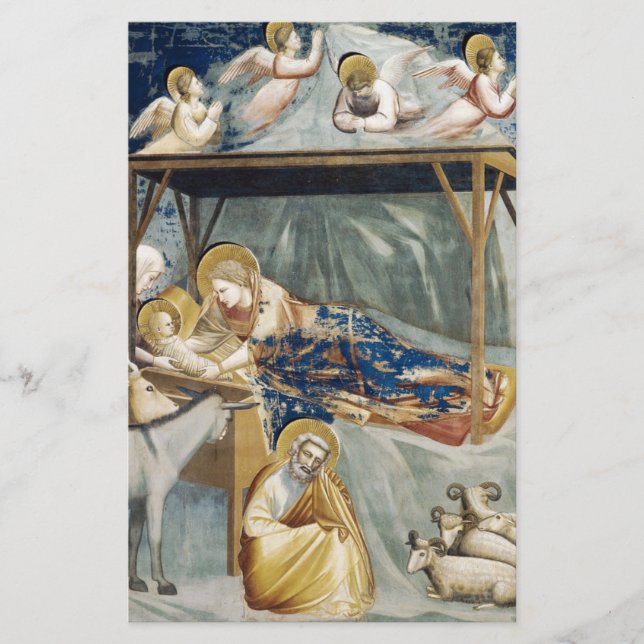 Papeterie Navitité (Naissance de Jésus-Christ) (par Giotto) (Devant)