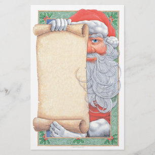 Papeterie Noël du père noël stationnaire
