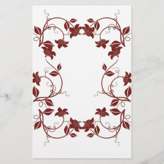 Papeterie Noël floral