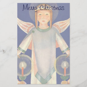 Papeterie Noël Vintage, Père Noël scandinave Lucia Angels