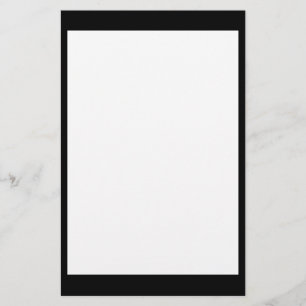 Papeterie noire et blanche