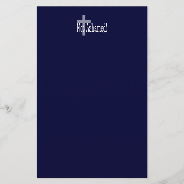 Papeterie Non honteux ! 1h16 de Romains (avec la croix) (Devant)