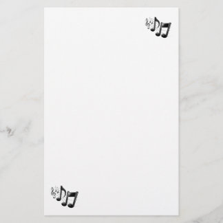 Papeterie Note de musique stationnaire