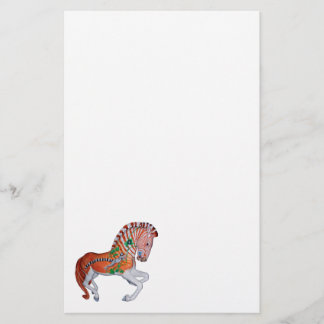 Papeterie Notes photo du carrousel Animal Quagga Zebra