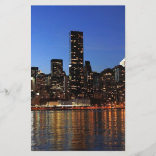 Papeterie NYC New York City Manhattan Nuit
