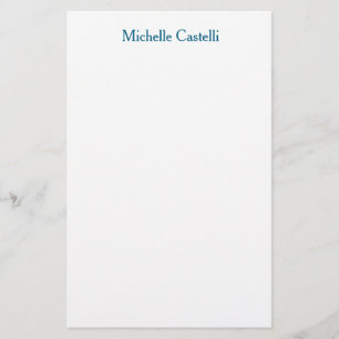 Papeterie Ocean Blue & White Professionnel Unique Classique