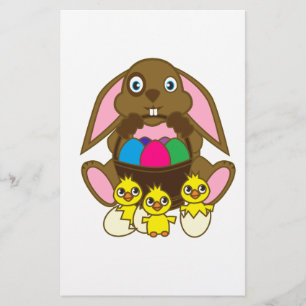 Papeterie Oeufs de Pâques Lapin