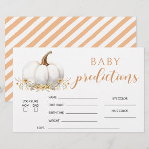 Papeterie Orange nos petites prédictions de baby showers cit